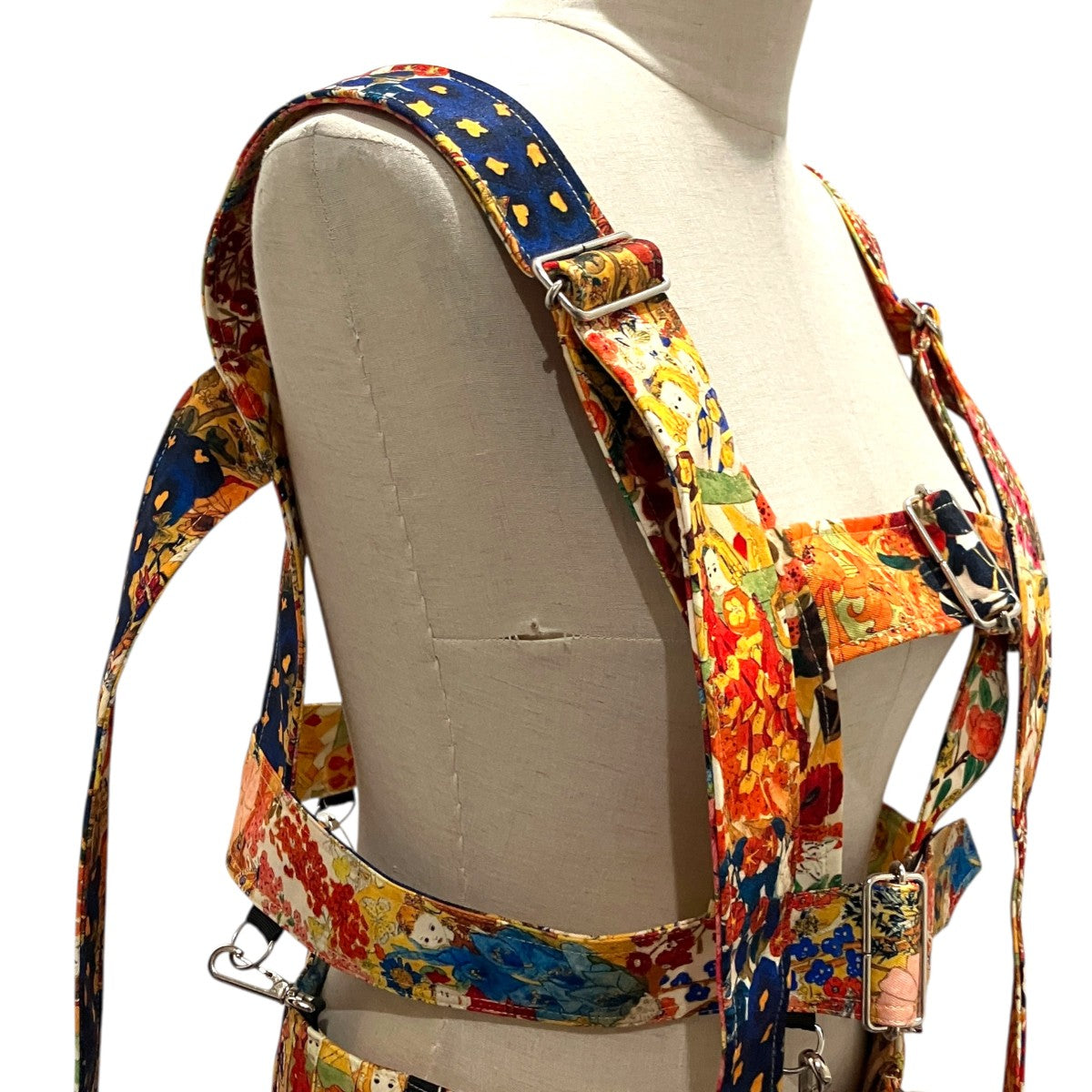 KIDILL×Henry Darger 総柄プリーツスカートKL649 古着・中古-5枚目のアイテム画像