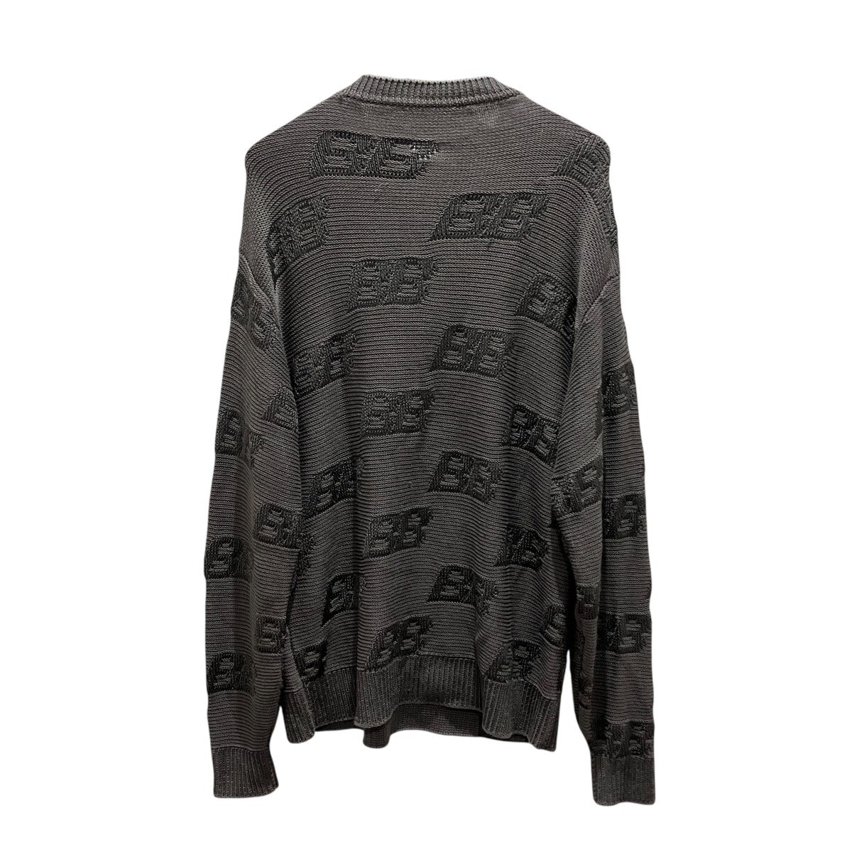BALENCIAGA BBロゴニットセーター646993 古着・中古-2枚目のアイテム画像