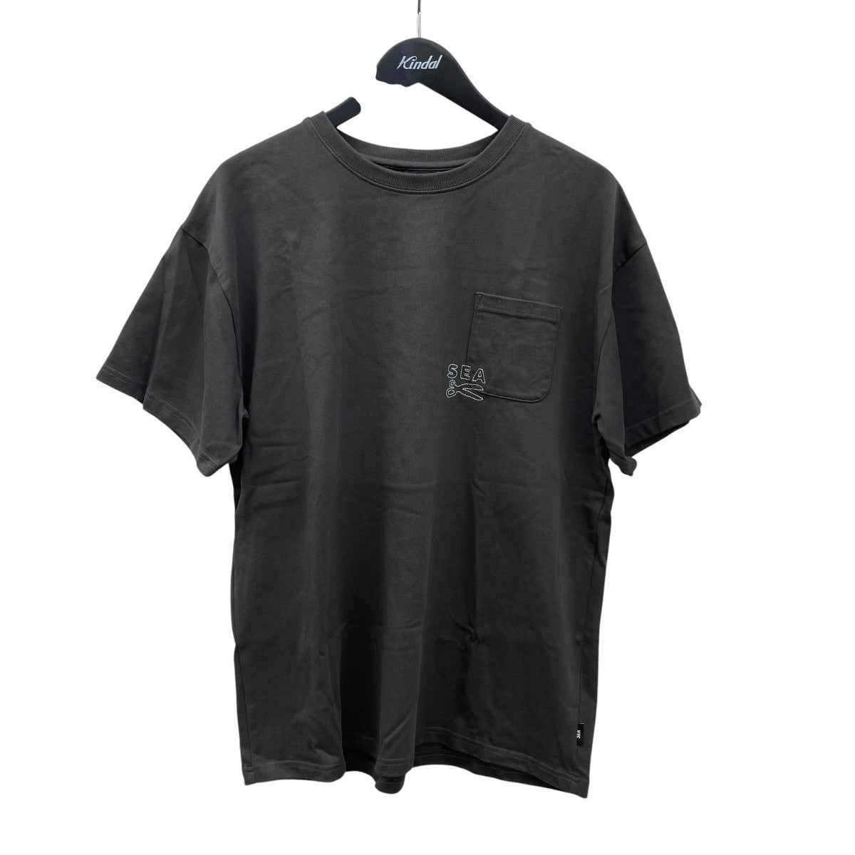 ロゴ刺繍TシャツWDS-C-DHM-23-Q4-07