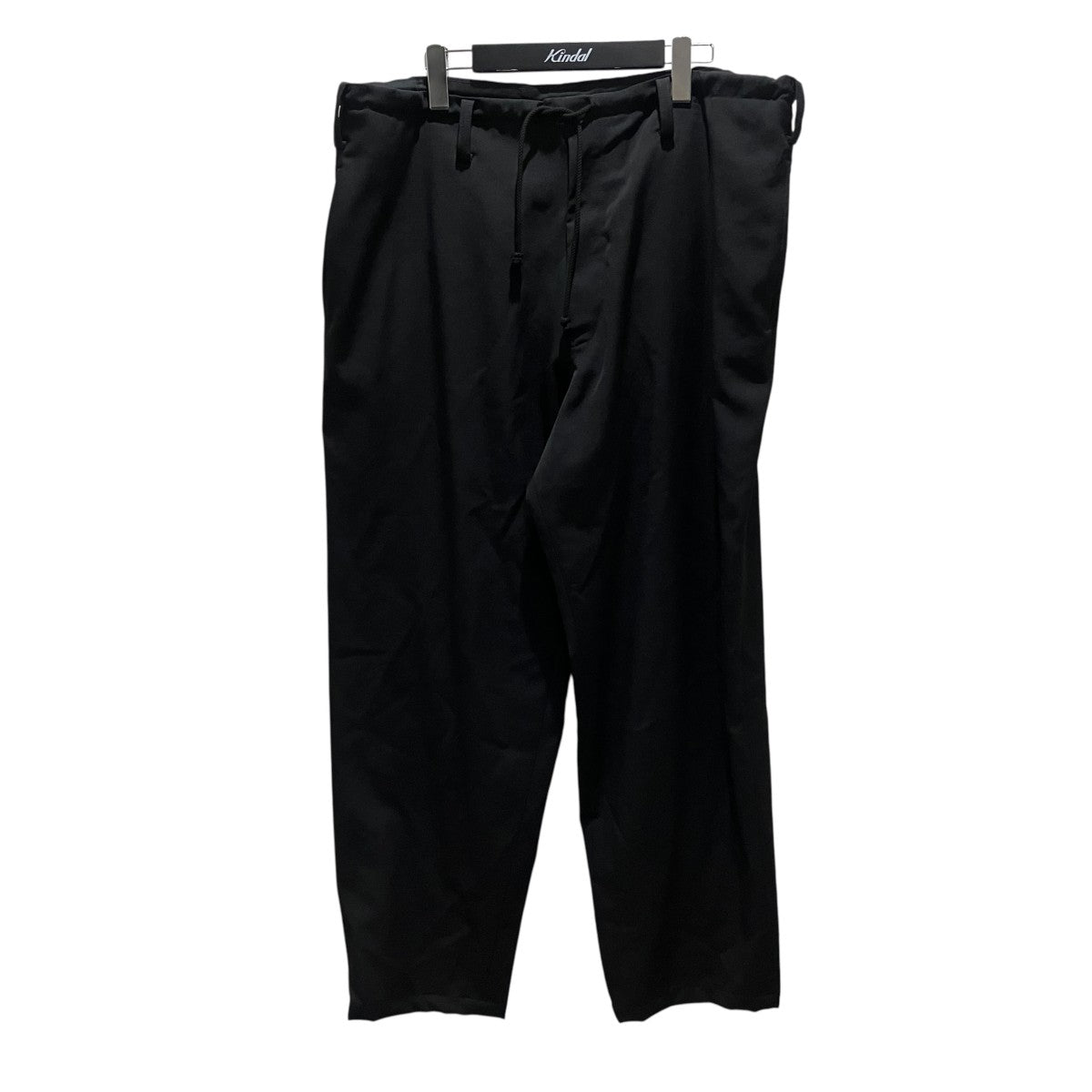 REGULATION Yohji Yamamoto GABARDINE STANDARD STRING PANTSワイドパンツHK-P01-140 古着・中古-1枚目のアイテム画像