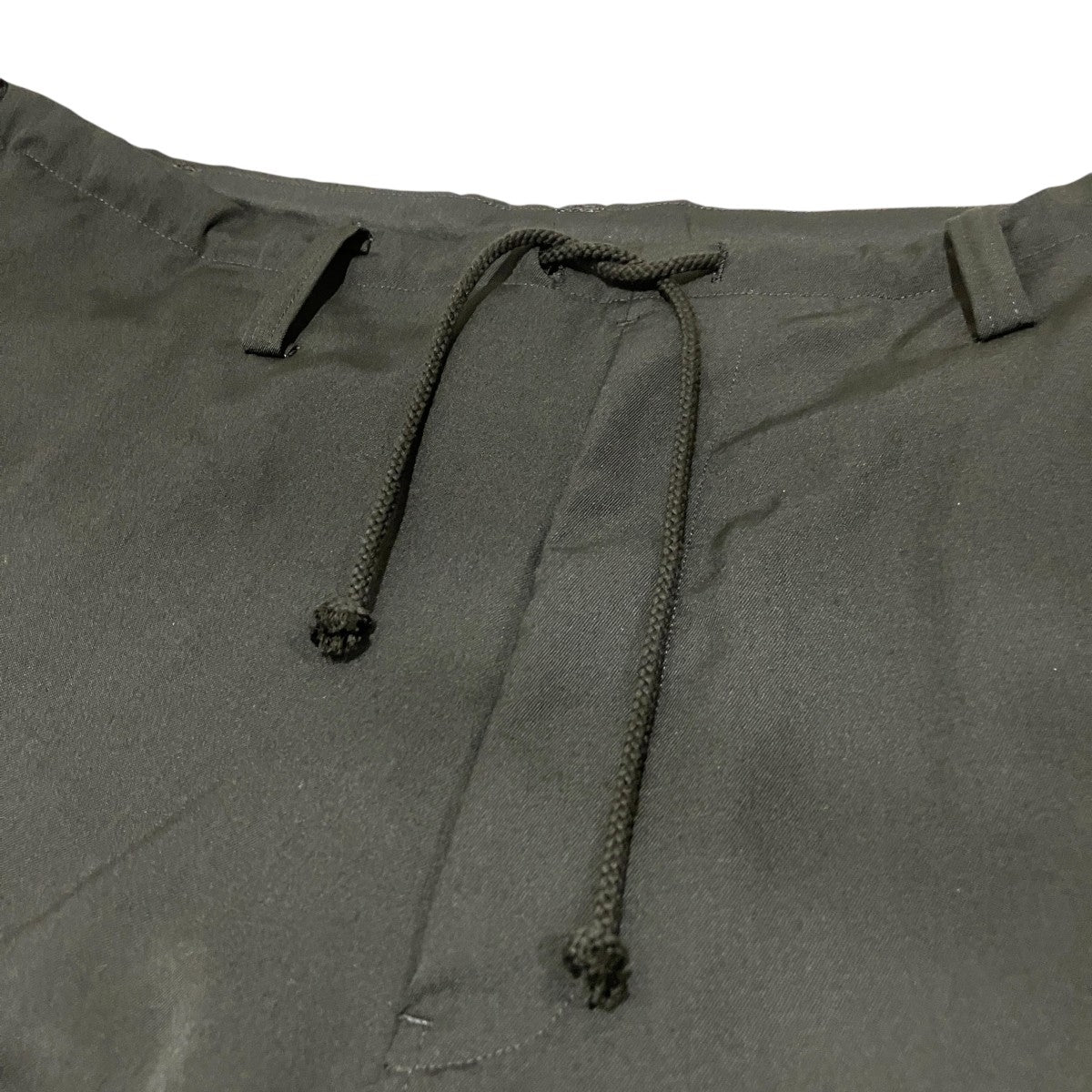 REGULATION Yohji Yamamoto GABARDINE STANDARD STRING PANTSワイドパンツHK-P01-140 古着・中古-5枚目のアイテム画像