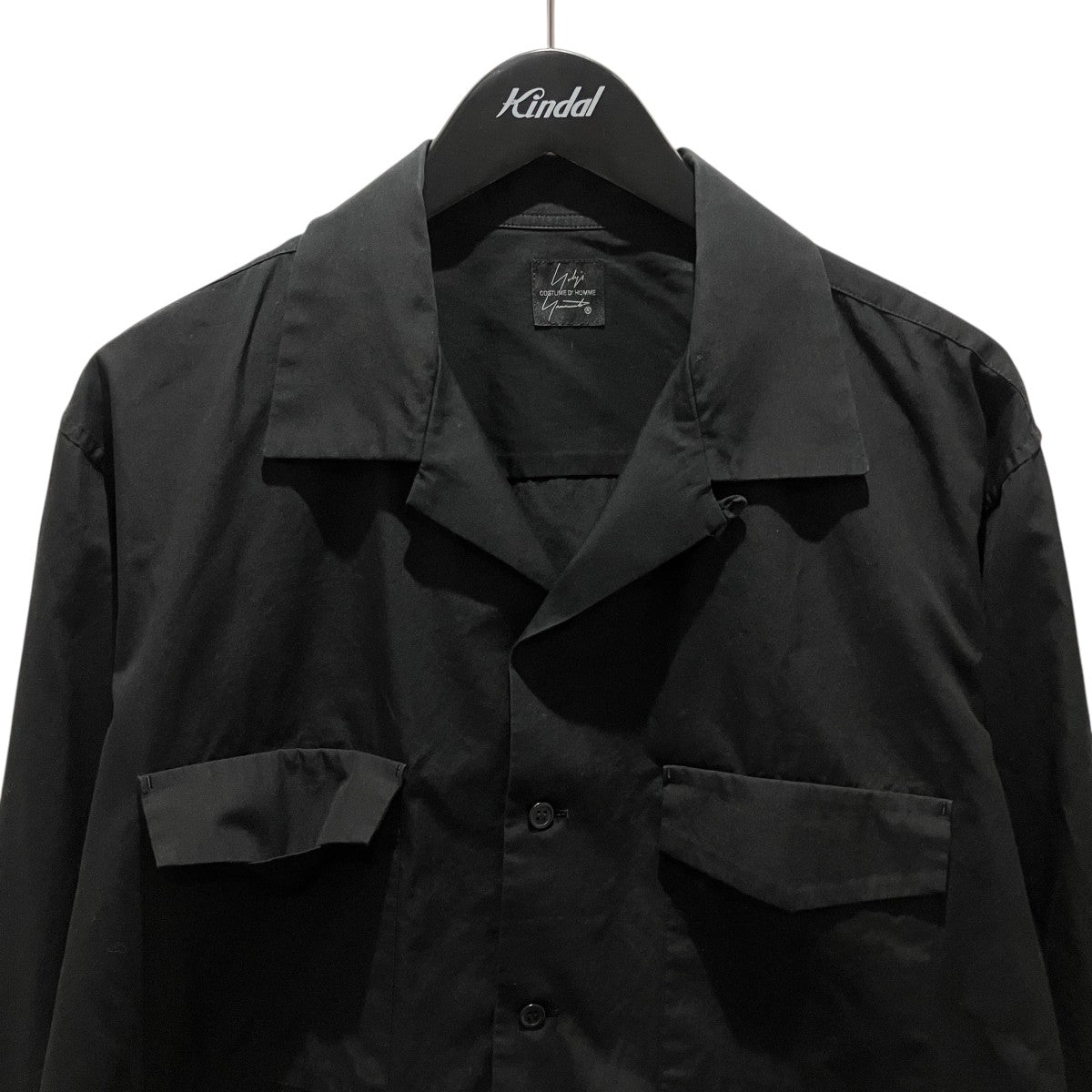 Yohji Yamamoto COSTUME D’HOMME ロングシャツHZ-B91-050 古着・中古-3枚目のアイテム画像