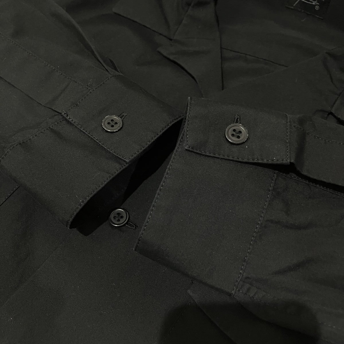Yohji Yamamoto COSTUME D’HOMME ロングシャツHZ-B91-050 古着・中古-5枚目のアイテム画像
