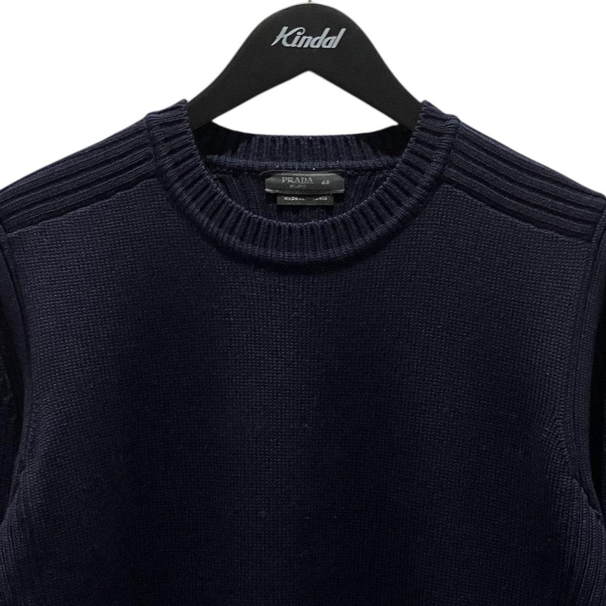 PRADA サイドラバーロゴニットSMM906 古着・中古-3枚目のアイテム画像