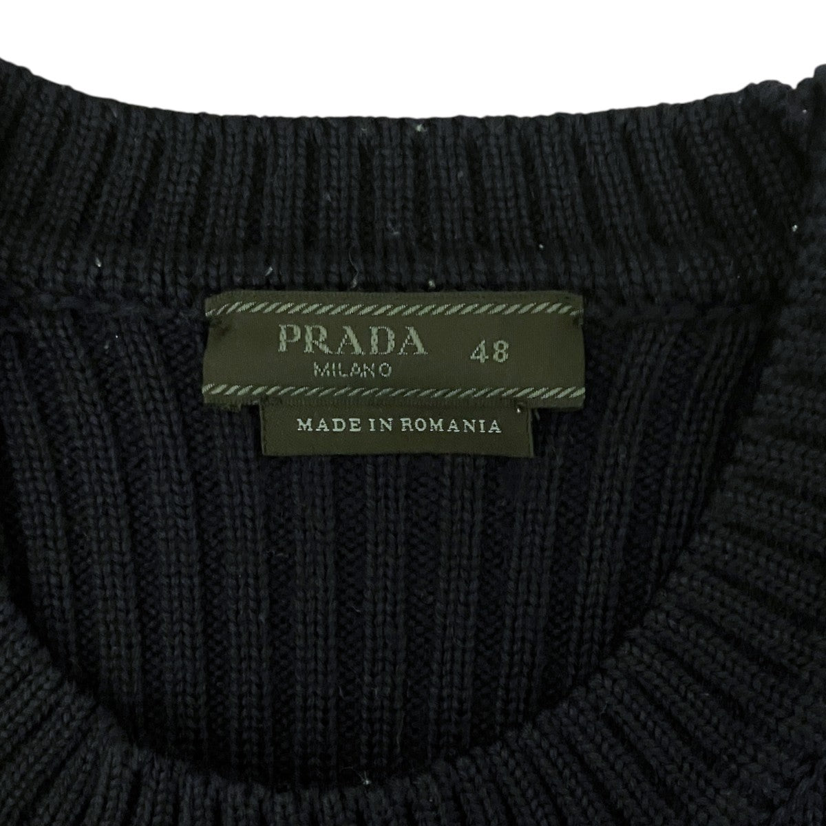 PRADA サイドラバーロゴニットSMM906 古着・中古-7枚目のアイテム画像