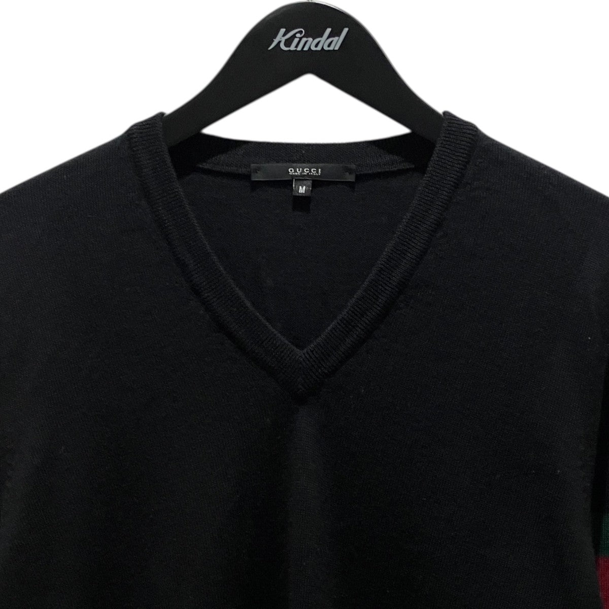 GUCCI VネックニットZ2920 古着・中古-3枚目のアイテム画像