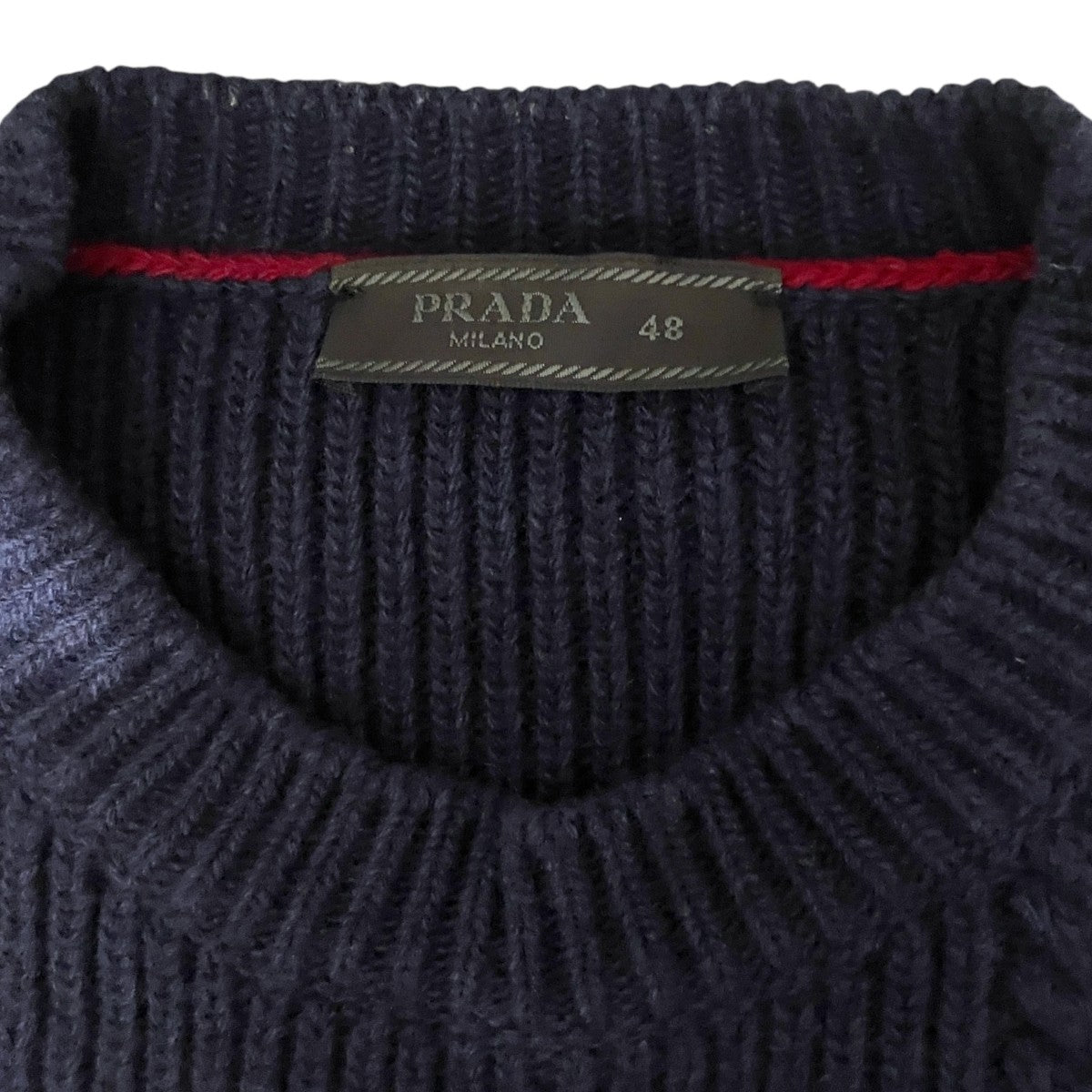 PRADA ケーブルニットUMA671 古着・中古-6枚目のアイテム画像