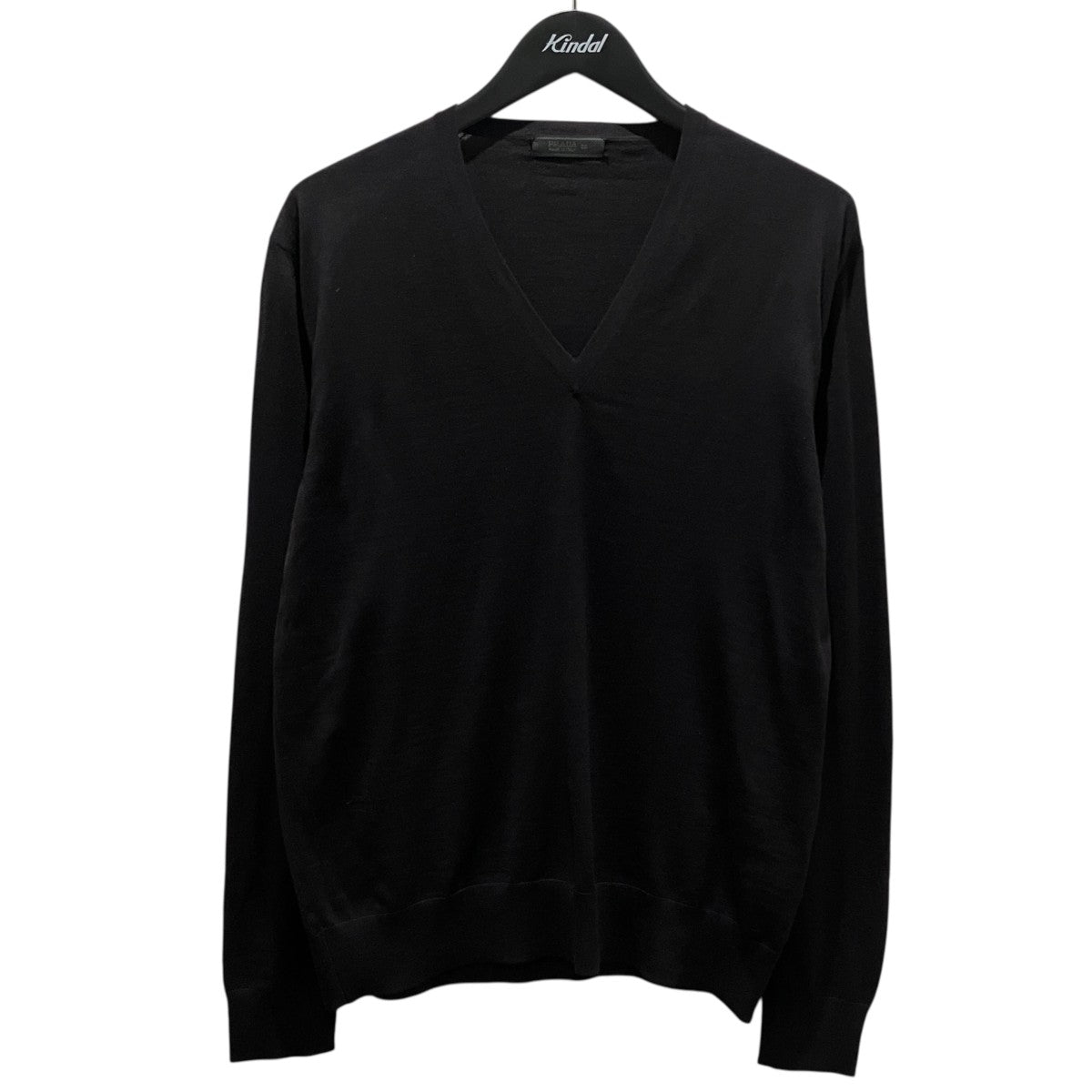 PRADA VネックニットUMM985 古着・中古-1枚目のアイテム画像