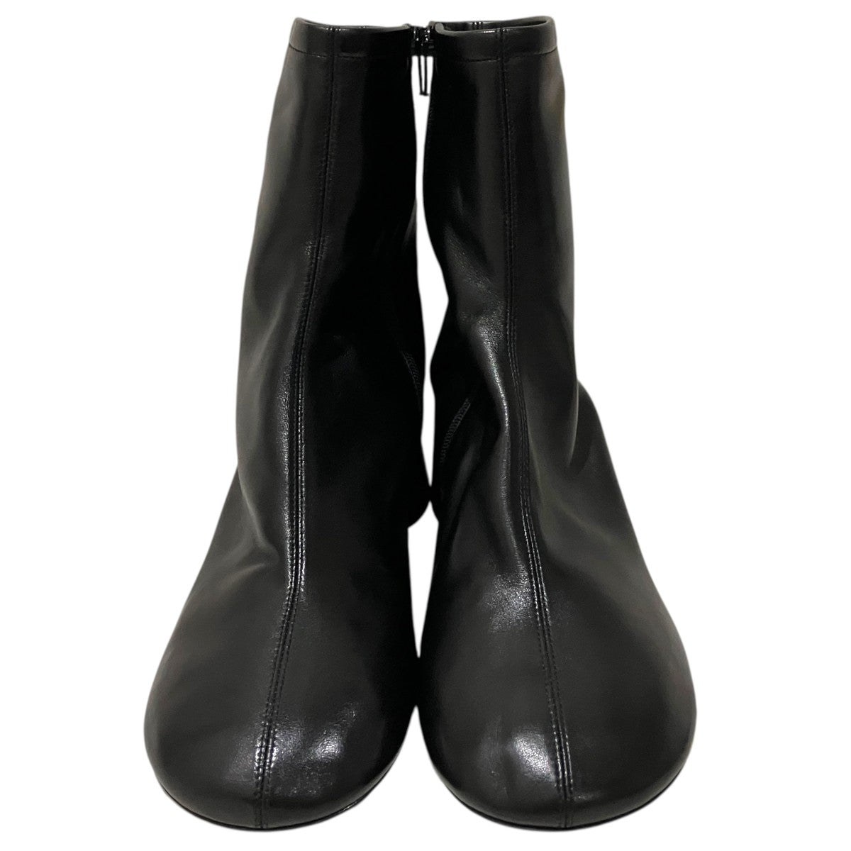 BALENCIAGA 【ラウンドトゥ レザーショートブーツ】ショートブーツ753603 古着・中古-2枚目のアイテム画像