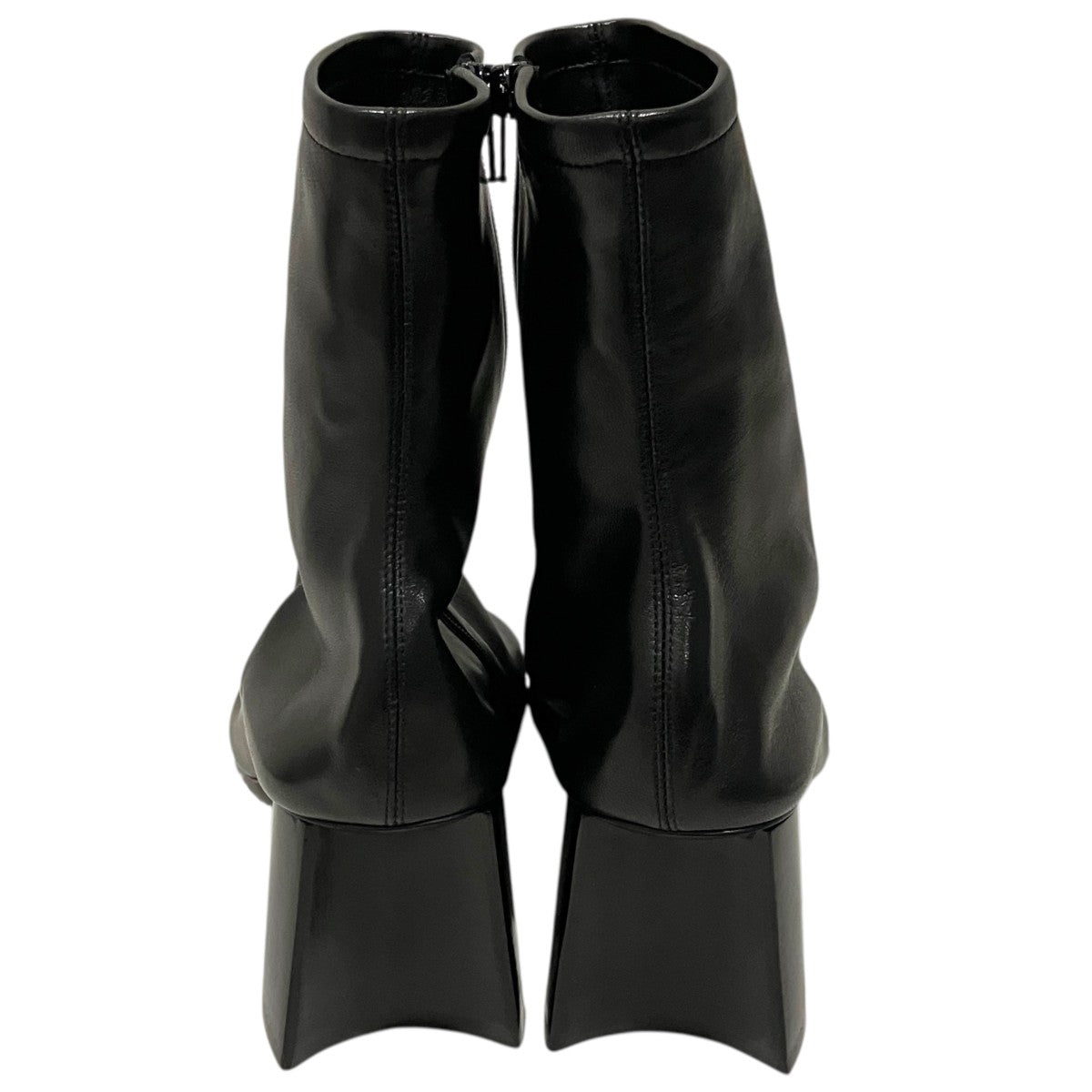 BALENCIAGA 【ラウンドトゥ レザーショートブーツ】ショートブーツ753603 古着・中古-3枚目のアイテム画像