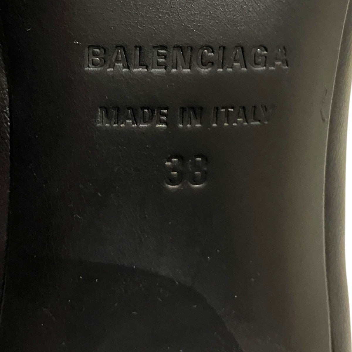 BALENCIAGA 【ラウンドトゥ レザーショートブーツ】ショートブーツ753603 古着・中古-9枚目のアイテム画像