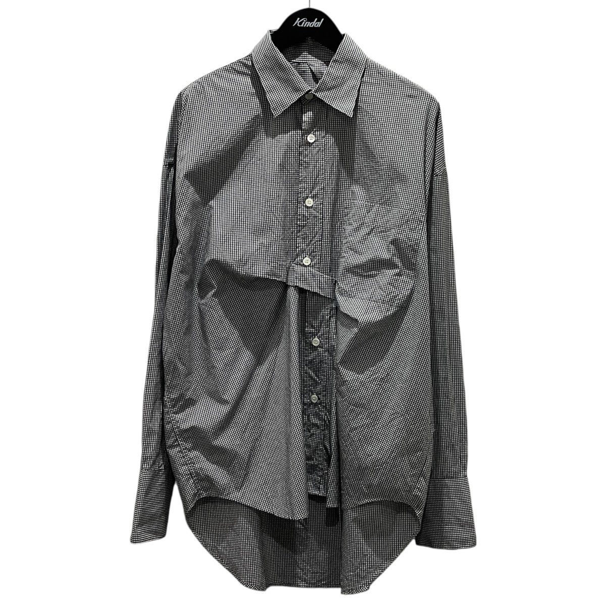 MARINA YEE 【Oversized ORIGAMI Shirt】ギンガムチェックシャツ0068 003 古着・中古-1枚目のアイテム画像