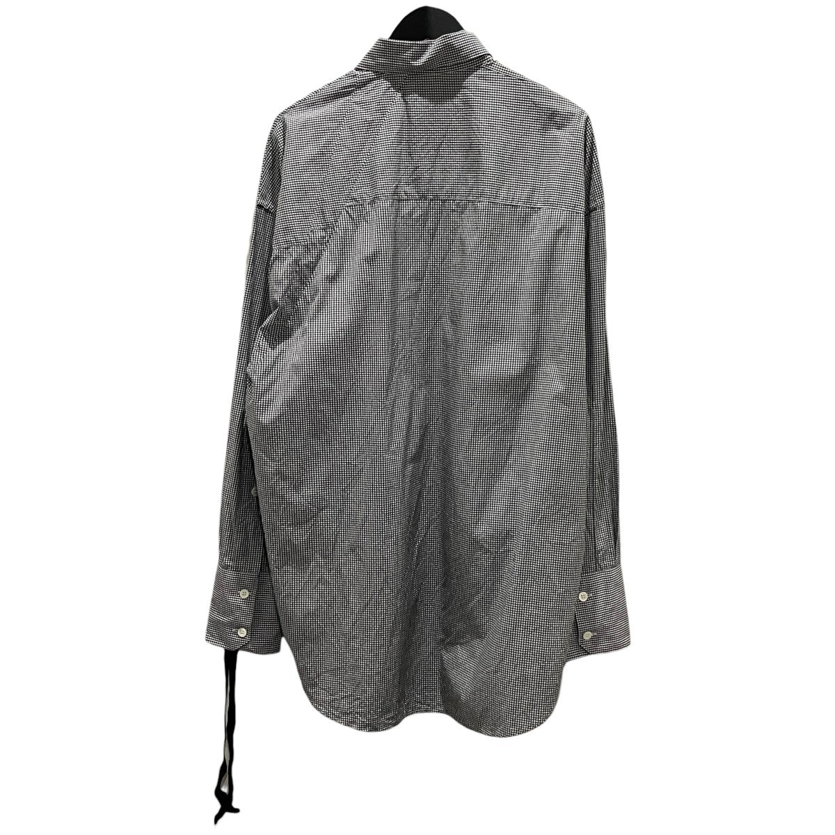 MARINA YEE 【Oversized ORIGAMI Shirt】ギンガムチェックシャツ0068 003 古着・中古-2枚目のアイテム画像