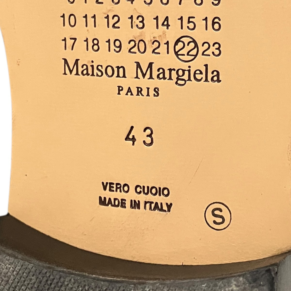 Maison Margiela 【ICONS LACE UP】レザーシューズ 古着・中古-10枚目のアイテム画像