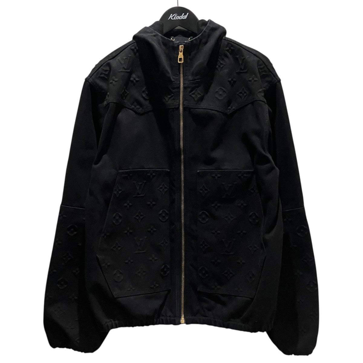 LOUIS VUITTON モノグラムジップアップワークジャケットRM222M OK4 HNA10W 古着・中古-1枚目のアイテム画像
