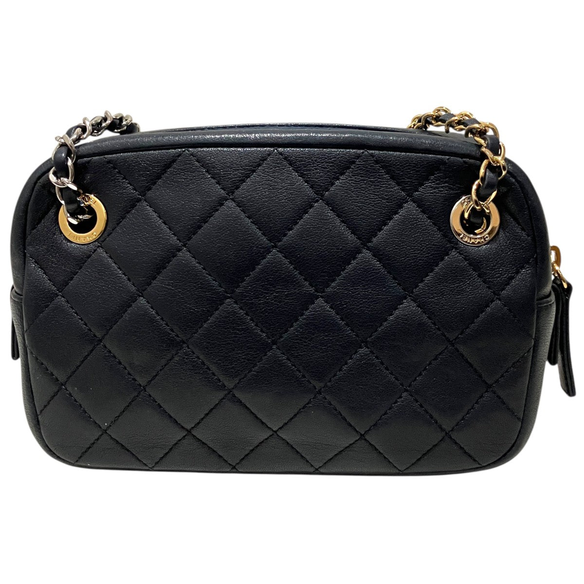 CHANEL 【ターン＆ロック マトラッセ】チェーンショルダーバッグ 古着・中古-3枚目のアイテム画像