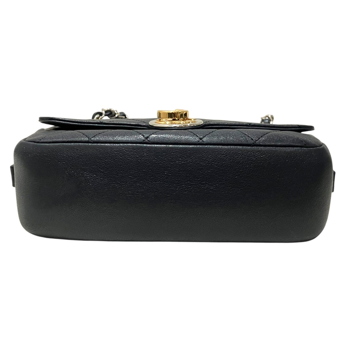CHANEL 【ターン＆ロック マトラッセ】チェーンショルダーバッグ 古着・中古-5枚目のアイテム画像