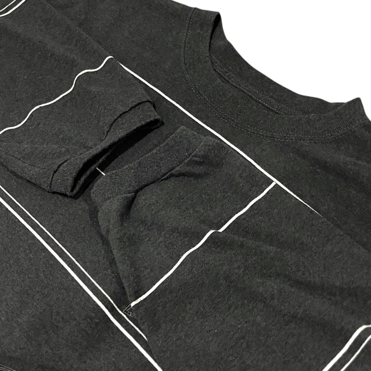 F／CE． 25AW【RE LOGO LONG SLEEVE BORDER T】長袖TシャツFSU14252U0006 古着・中古-5枚目のアイテム画像