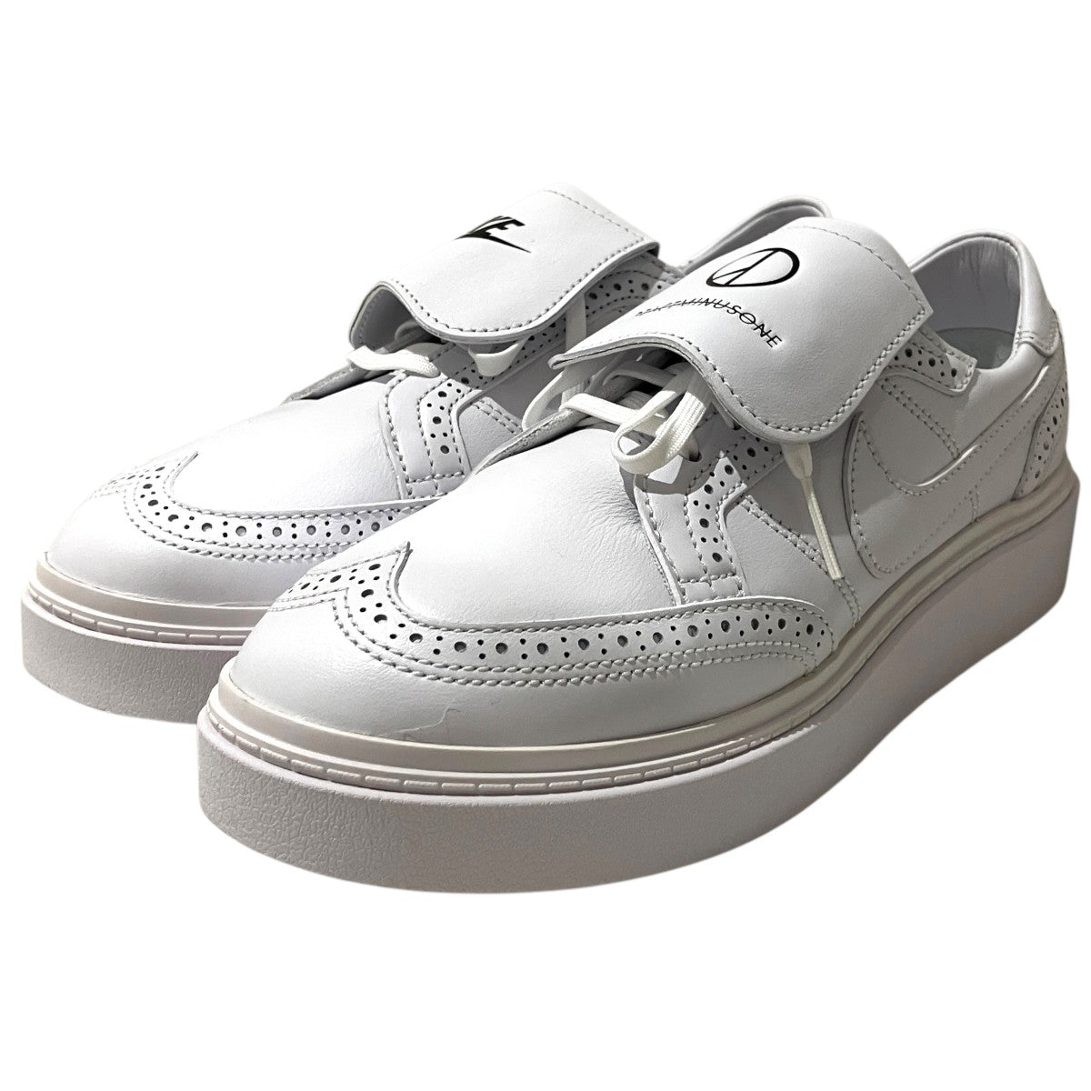 NIKE×PEACEMINUSONE 【Kwondo1 `White‘／ G-DRAGON】ローカットスニーカーDH2482 100 古着・中古-1枚目のアイテム画像