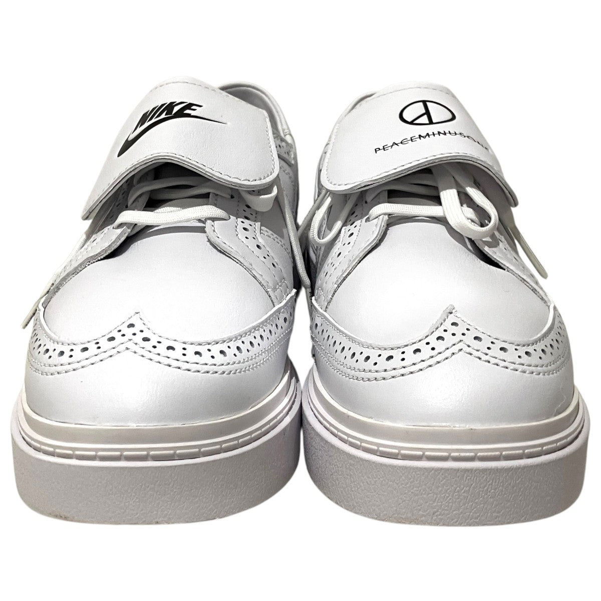 NIKE×PEACEMINUSONE 【Kwondo1 `White‘／ G-DRAGON】ローカットスニーカーDH2482 100 古着・中古-2枚目のアイテム画像