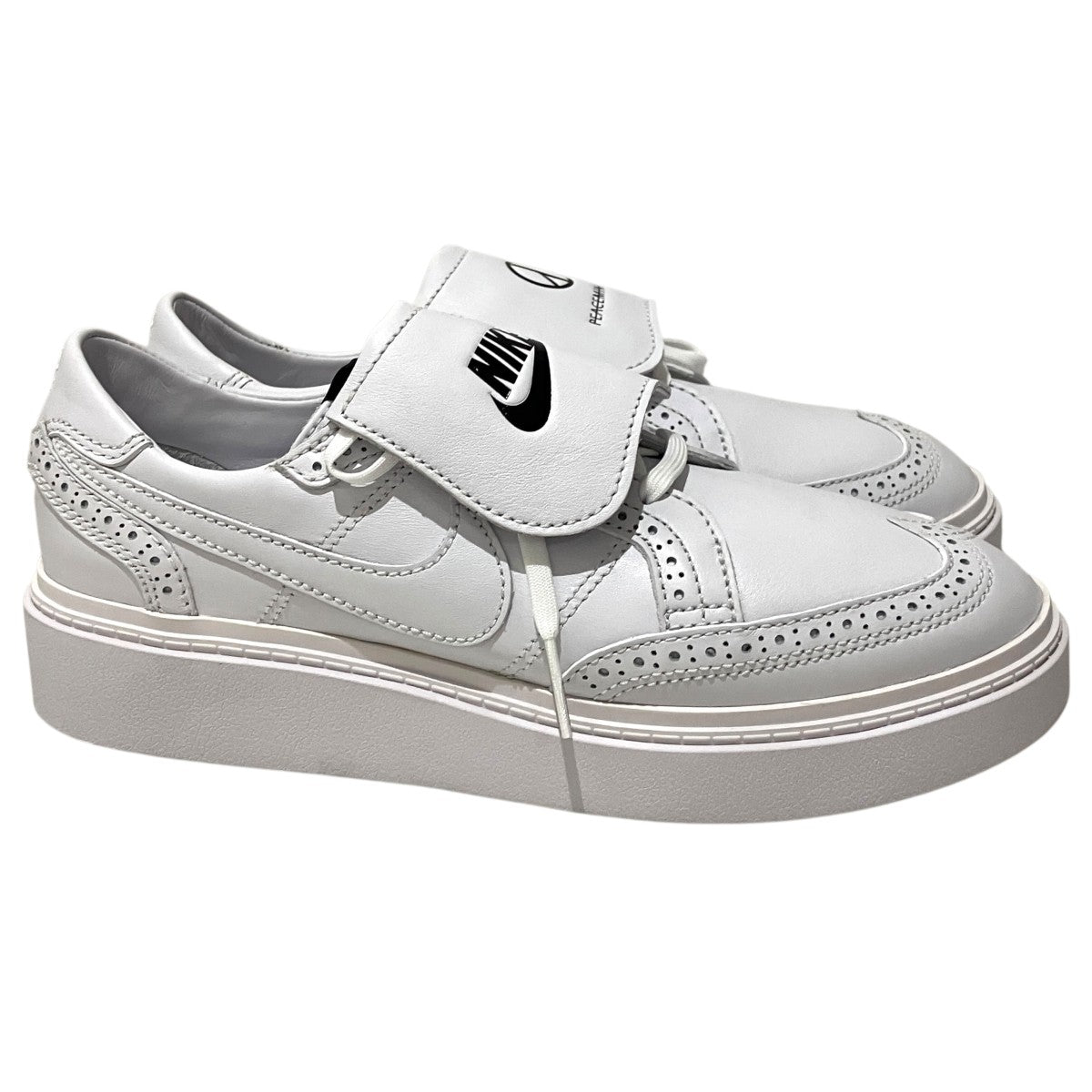 NIKE×PEACEMINUSONE 【Kwondo1 `White‘／ G-DRAGON】ローカットスニーカーDH2482 100 古着・中古-4枚目のアイテム画像