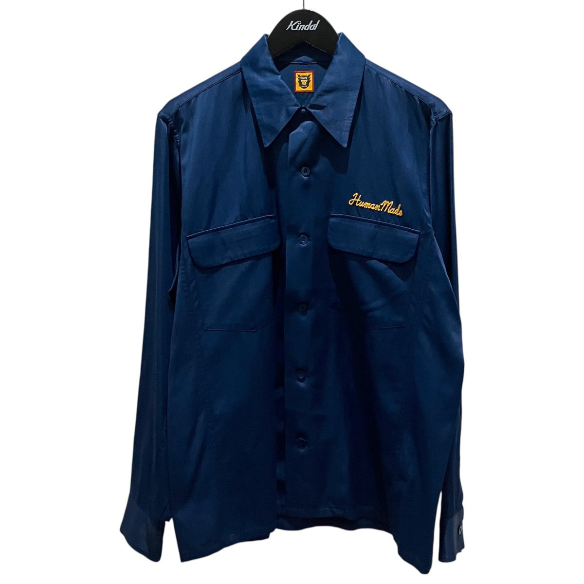HUMAN MADE 【DRY ALLS】バック刺繍ワークシャツ 古着・中古-1枚目のアイテム画像