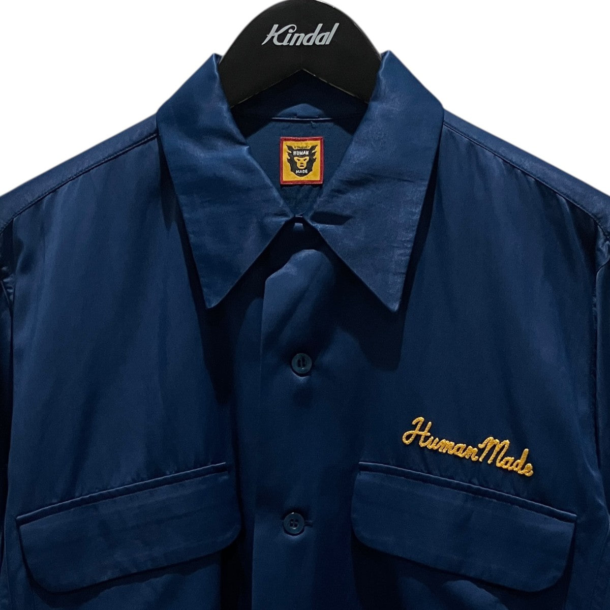 HUMAN MADE 【DRY ALLS】バック刺繍ワークシャツ 古着・中古-3枚目のアイテム画像