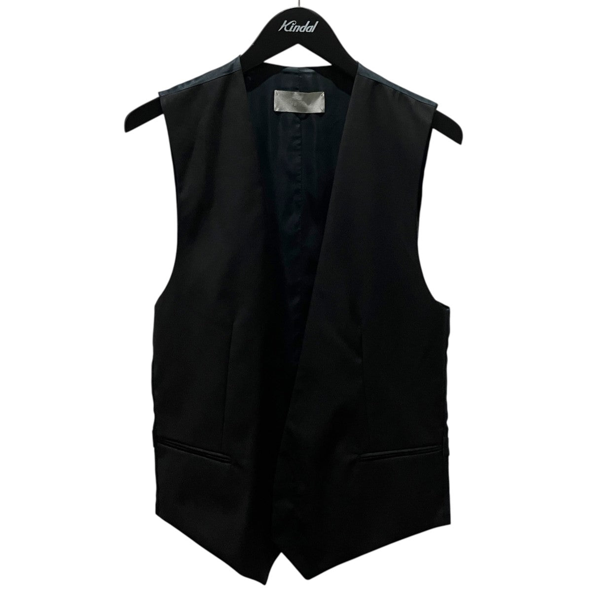 Dior Homme スナップボタンベスト0E3160690559 古着・中古-1枚目のアイテム画像