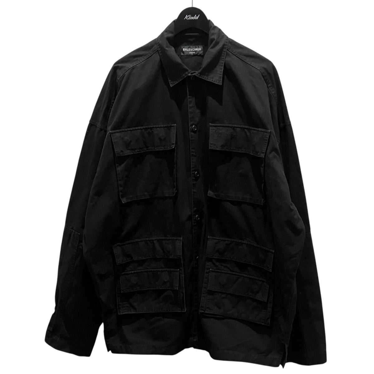 BALENCIAGA 【スノーカモ オーバーサイズカーゴシャツ】カーゴシャツ681008 古着・中古-1枚目のアイテム画像