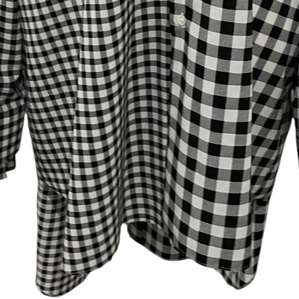COMME des GARCONS 25AW二重ギンガムチェックブラウスGP-B003 古着・中古-5枚目のアイテム画像