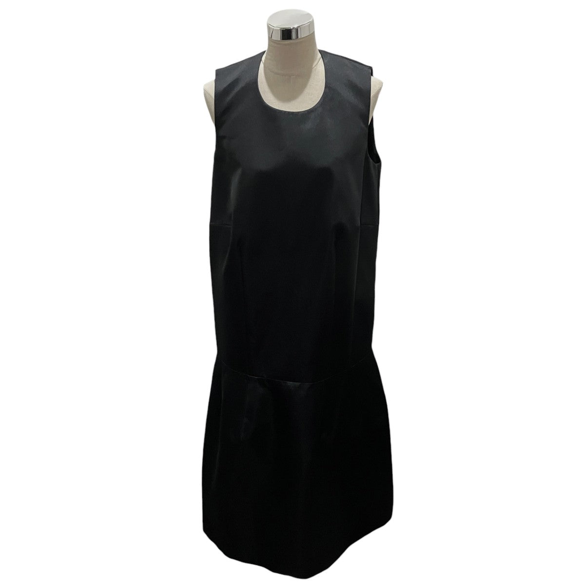 COMME des GARCONS 25SSエステルサテンノースリーブワンピースGO-O010 古着・中古-1枚目のアイテム画像