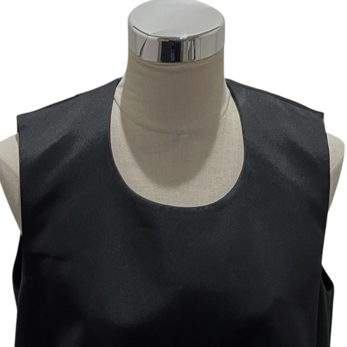COMME des GARCONS 25SSエステルサテンノースリーブワンピースGO-O010 古着・中古-4枚目のアイテム画像