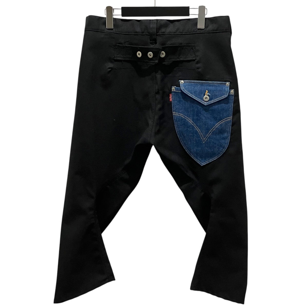 JUNYA WATANABE MAN×LEVI’S 20AWバックデニムポケット変形カーブパンツWF-P211 古着・中古-2枚目のアイテム画像