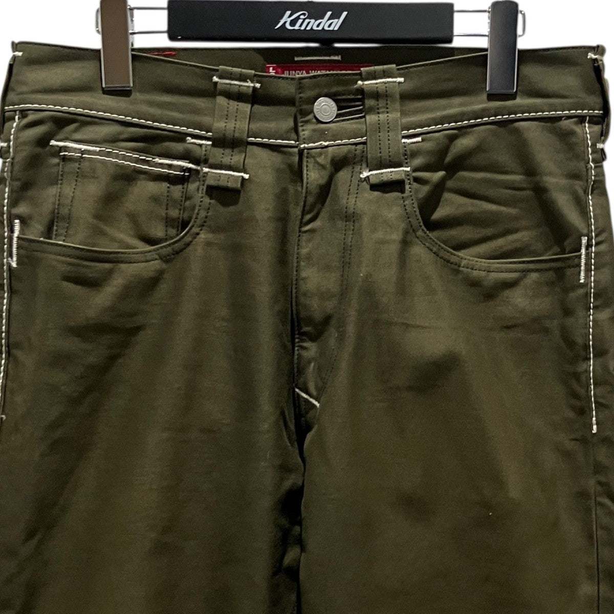 JUNYA WATANABE MAN×LEVI’S 21AWホワイトステッチコトンパンツWH-P201 古着・中古-3枚目のアイテム画像