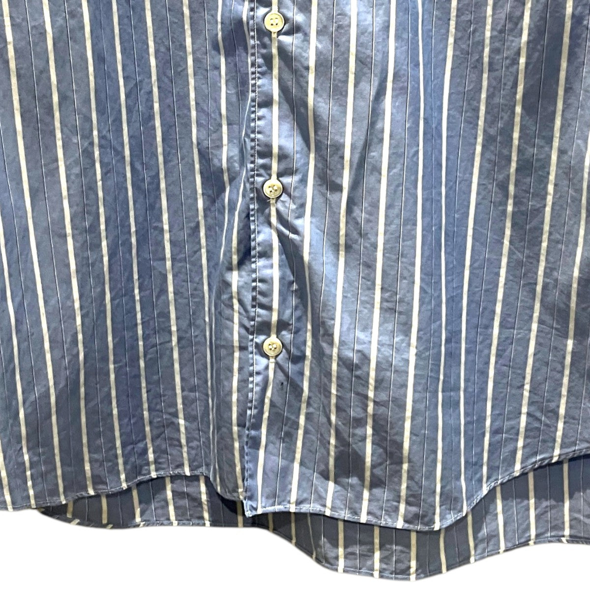 COMME des GARCONS HOMME 25AW長袖ストライプシャツHP-B010 古着・中古-4枚目のアイテム画像