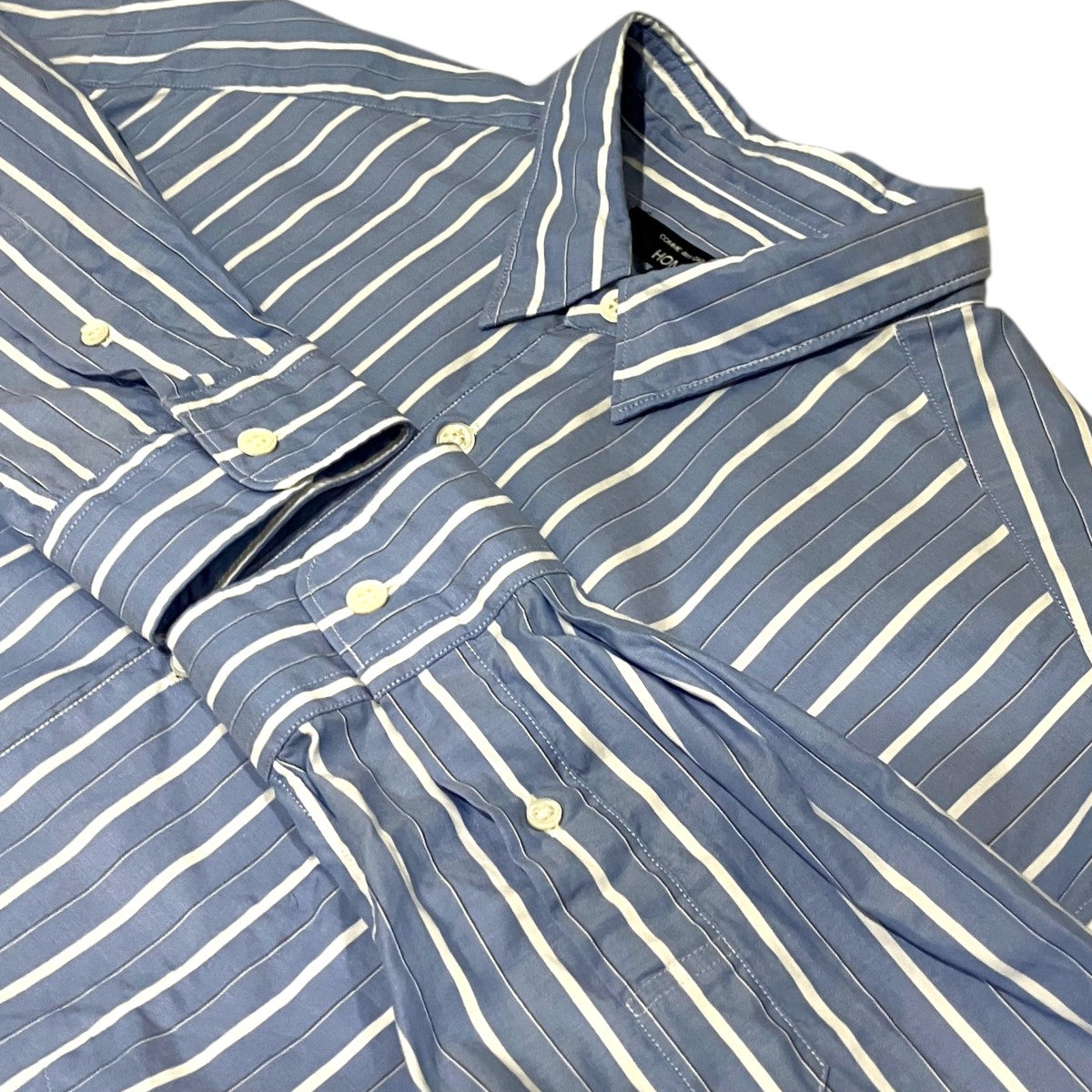 COMME des GARCONS HOMME 25AW長袖ストライプシャツHP-B010 古着・中古-5枚目のアイテム画像