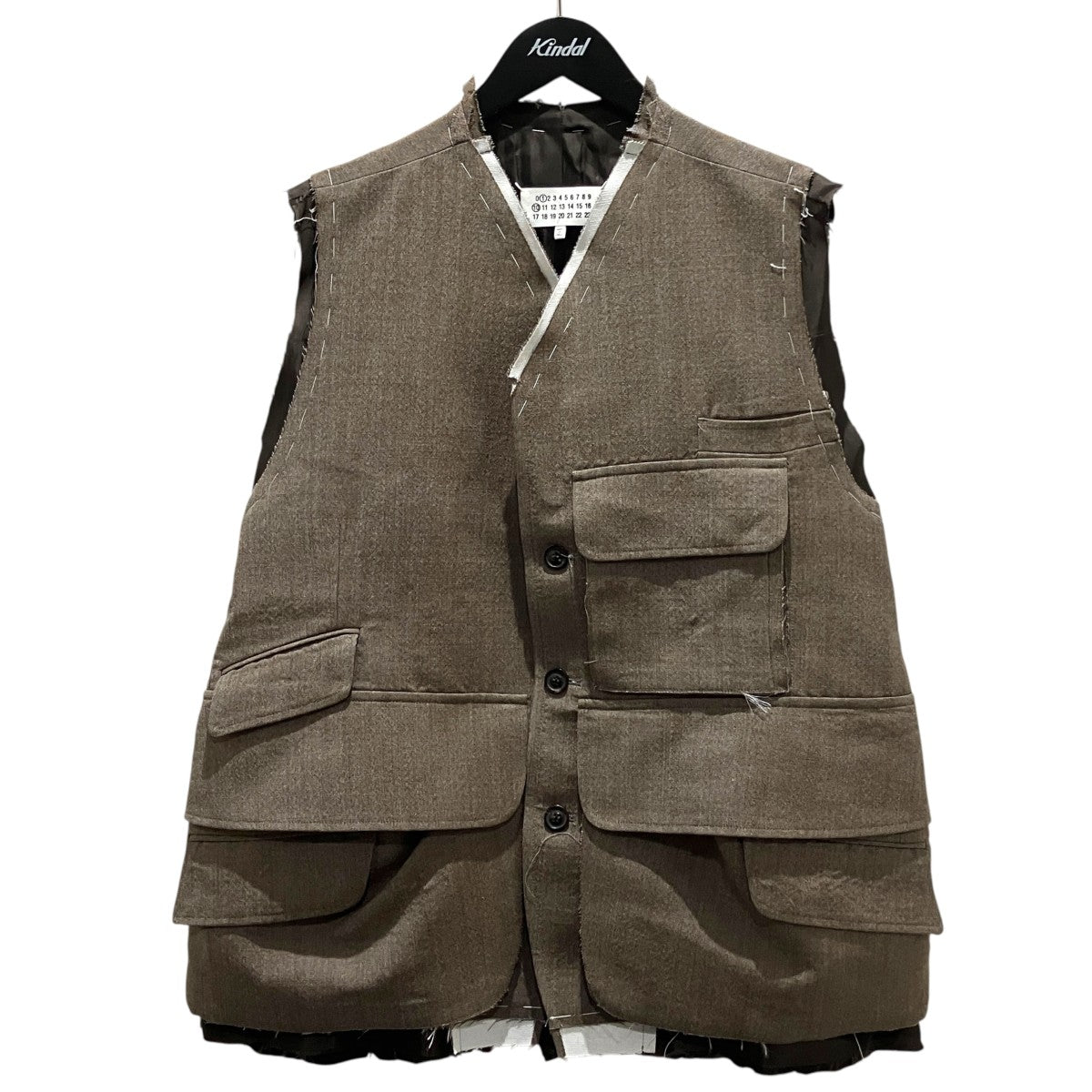 Maison Margiela スーチングベストS50FB0109 古着・中古-1枚目のアイテム画像