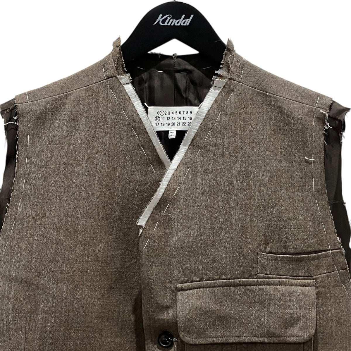 Maison Margiela スーチングベストS50FB0109 古着・中古-3枚目のアイテム画像