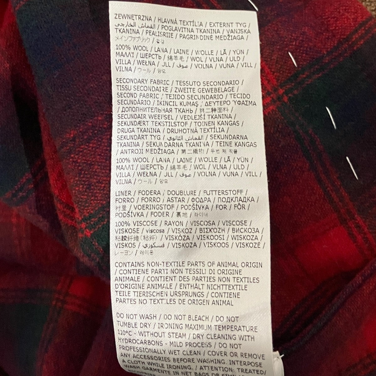 Maison Margiela×PENDLETON フリンジカーディガンc 古着・中古-7枚目のアイテム画像