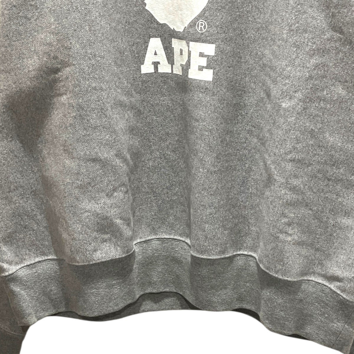 A BATHING APE プリントスウェット001SWG301016X 古着・中古-4枚目のアイテム画像