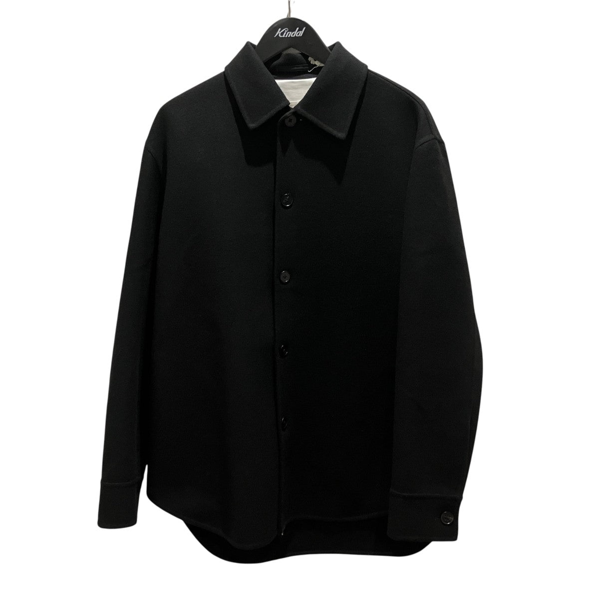 W OUTER SHIRTカシミヤコートJ23BN0006 J35002
