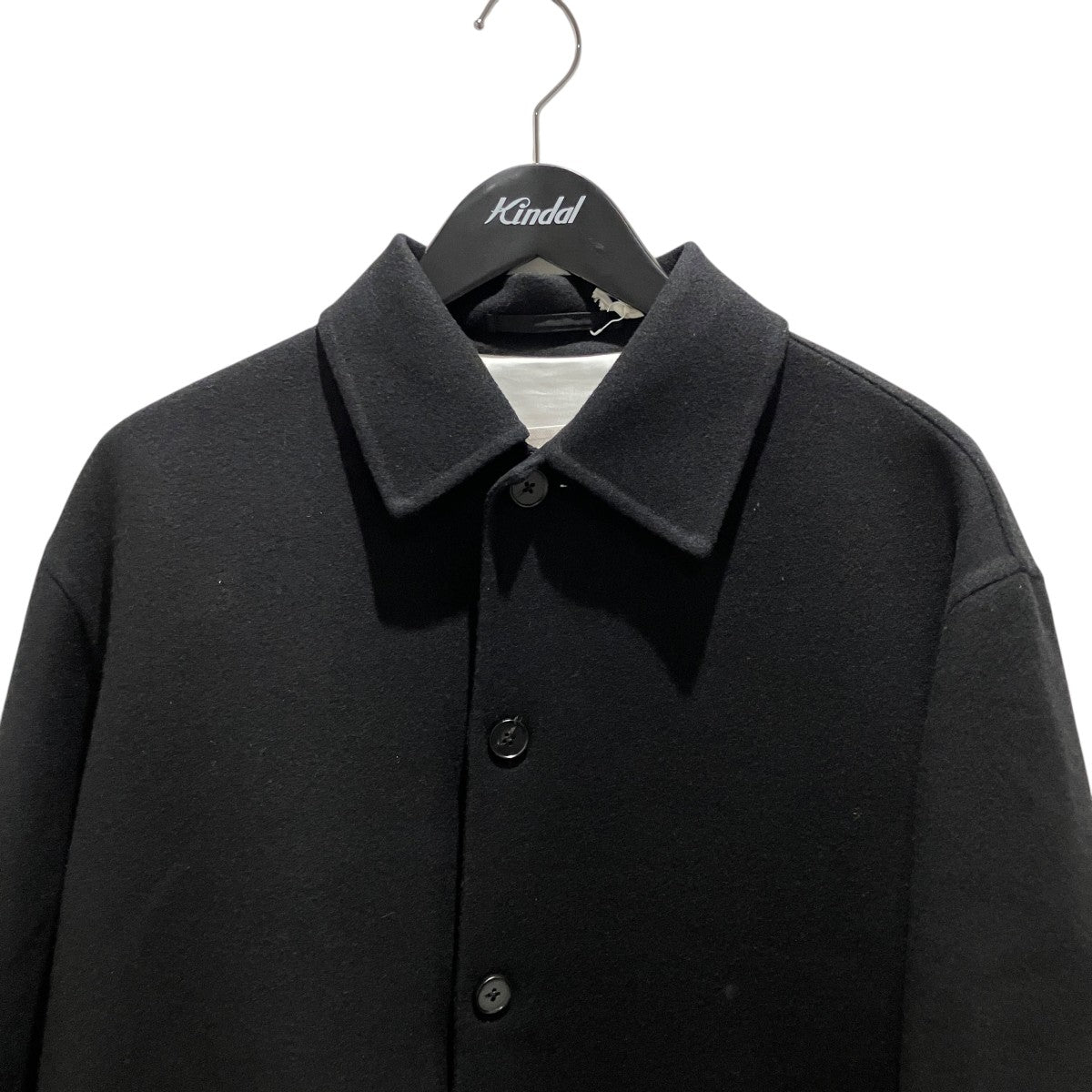 W OUTER SHIRTカシミヤコートJ23BN0006 J35002