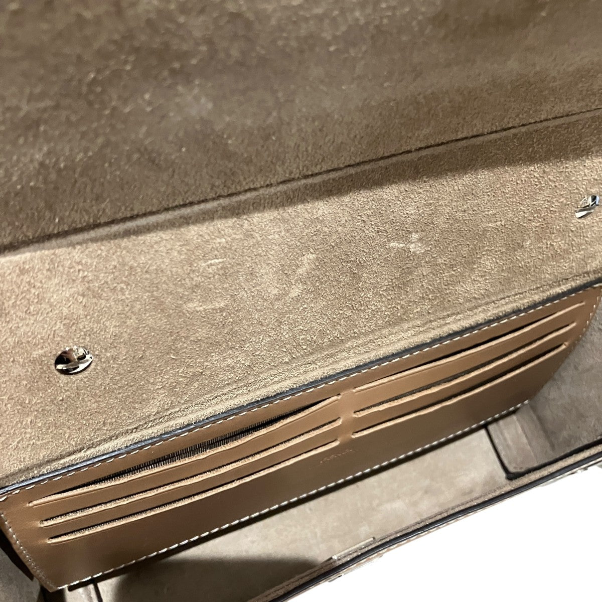 BAGUETTE SOFT TRUNKショルダーバッグ7VA565