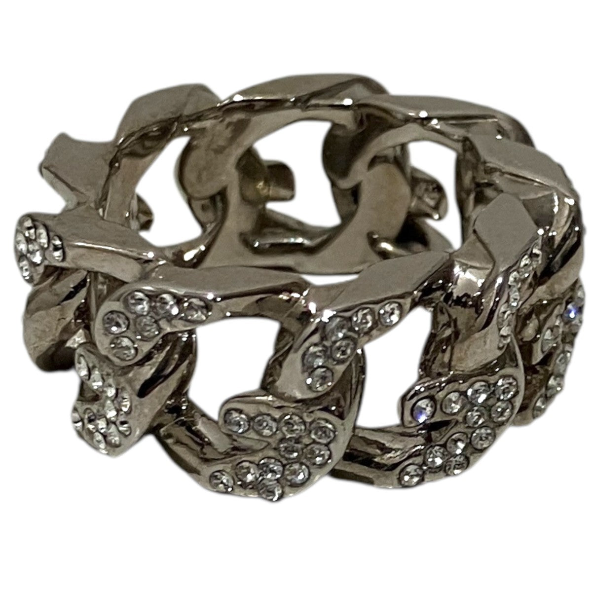 GIVENCHY 【G CHAIN RING】GチェーンクリスタルリングBF30KGF005 古着・中古-2枚目のアイテム画像