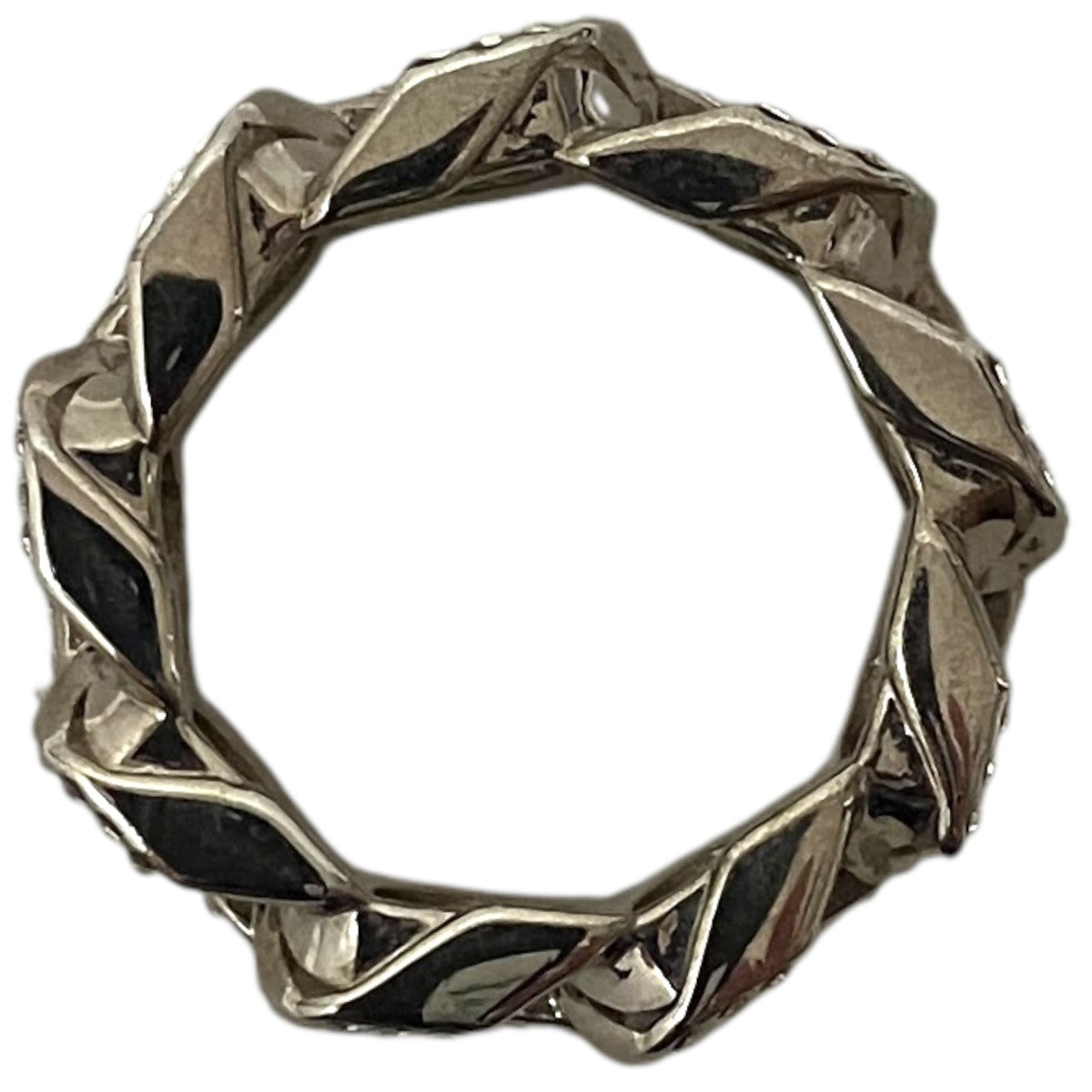 GIVENCHY 【G CHAIN RING】GチェーンクリスタルリングBF30KGF005 古着・中古-3枚目のアイテム画像