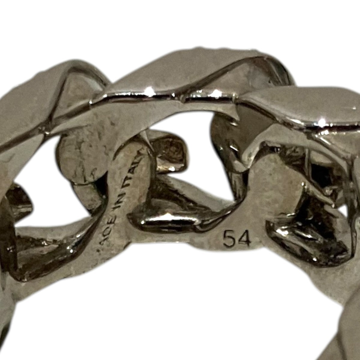 GIVENCHY 【G CHAIN RING】GチェーンクリスタルリングBF30KGF005 古着・中古-4枚目のアイテム画像