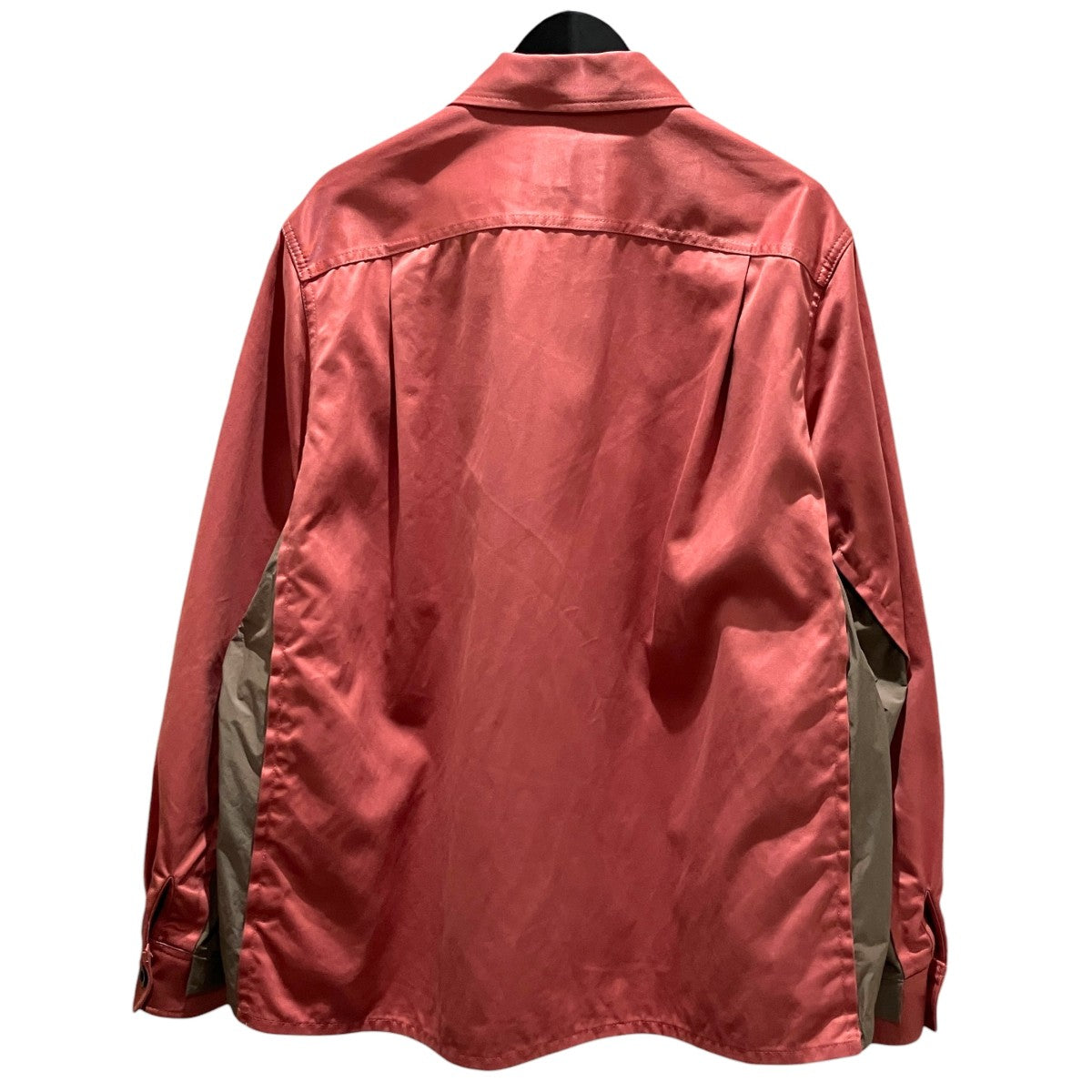 sacai 22AW【Cotton Chino Shirt】ナイロン切替コットンジャケット22-02820M 古着・中古-2枚目のアイテム画像