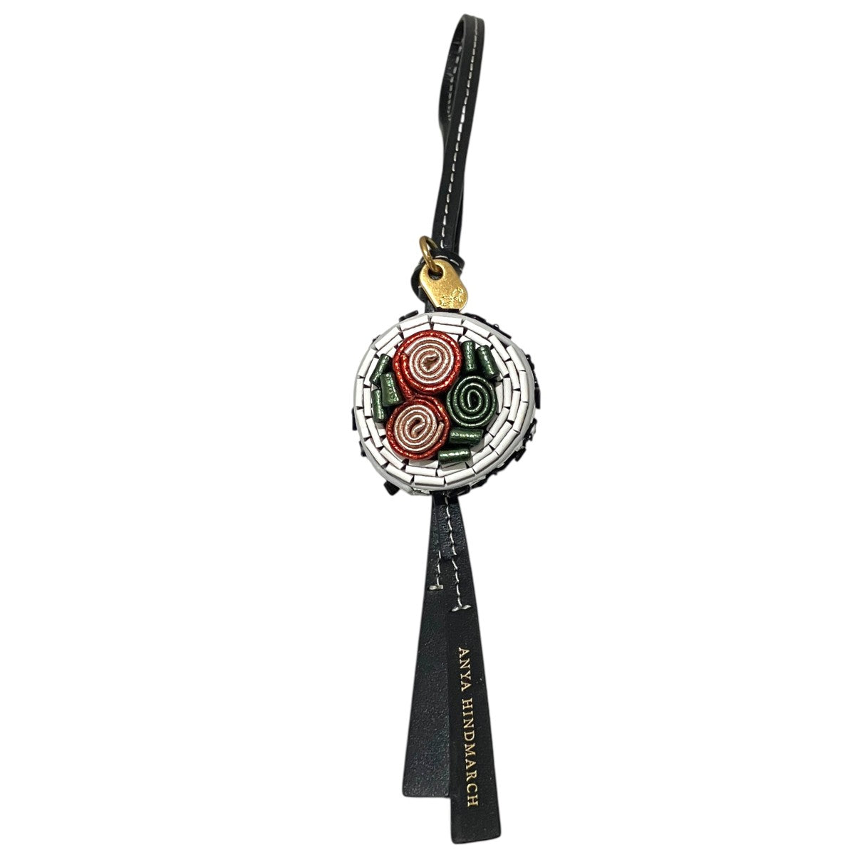 ANYA HINDMARCH 【Uramaki チャーム】ロールキーホルダー208116 古着・中古-2枚目のアイテム画像