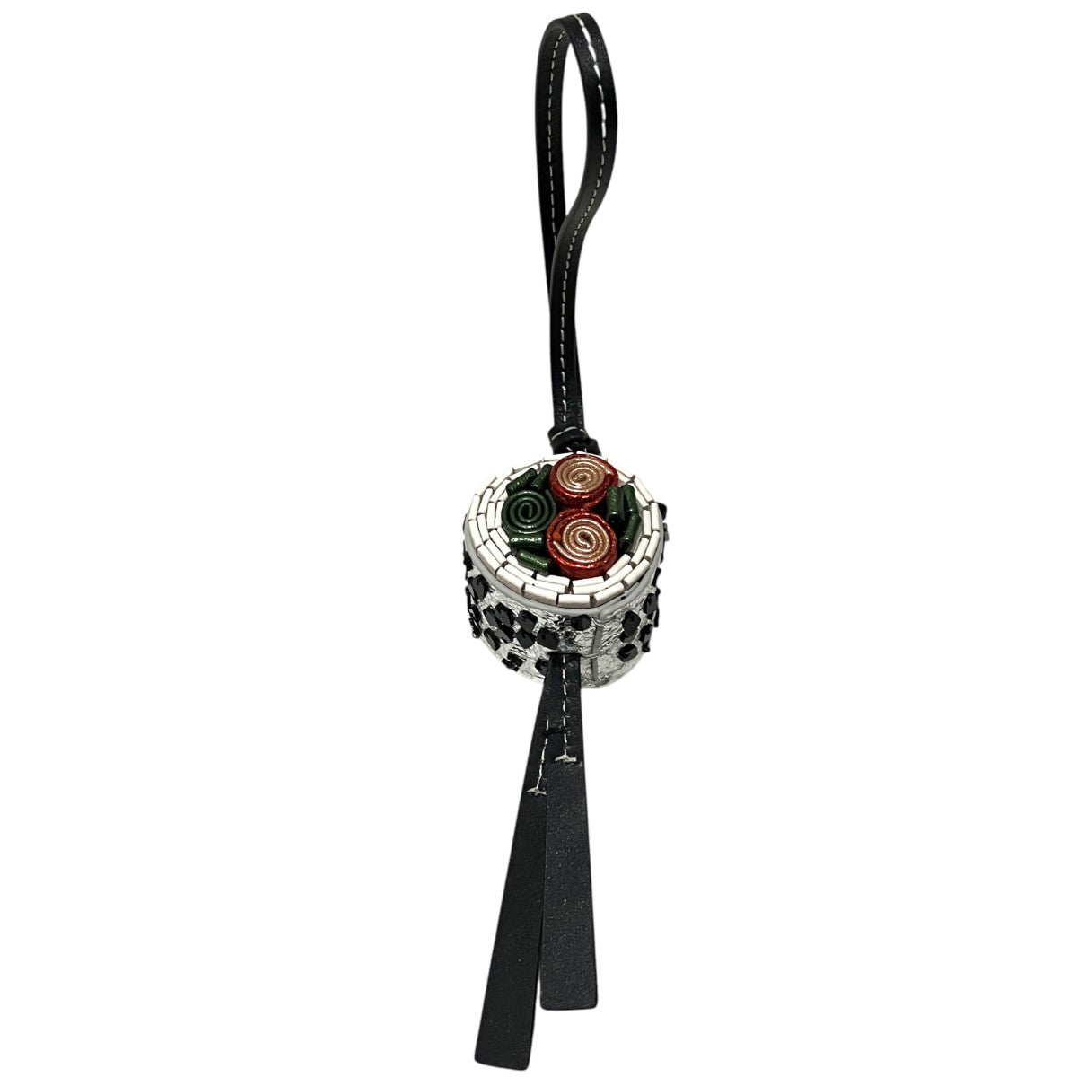 ANYA HINDMARCH 【Uramaki チャーム】ロールキーホルダー208116 古着・中古-3枚目のアイテム画像