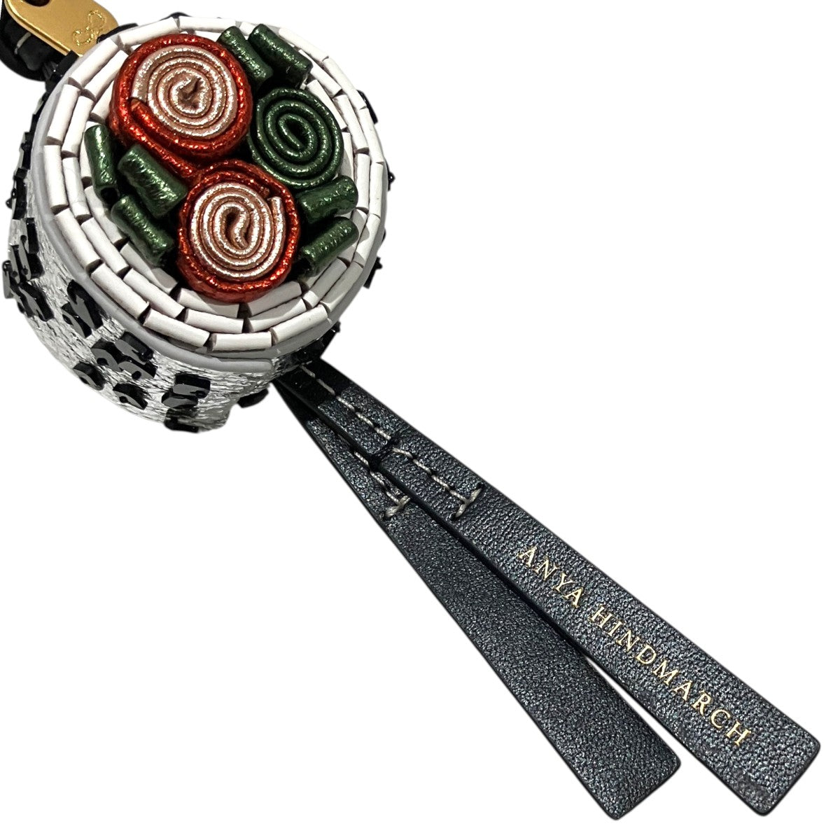ANYA HINDMARCH 【Uramaki チャーム】ロールキーホルダー208116 古着・中古-6枚目のアイテム画像